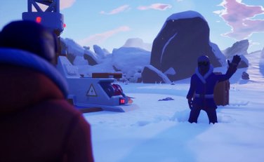 Outpost: Glacier wave emote friend multiplayer coop co-op 